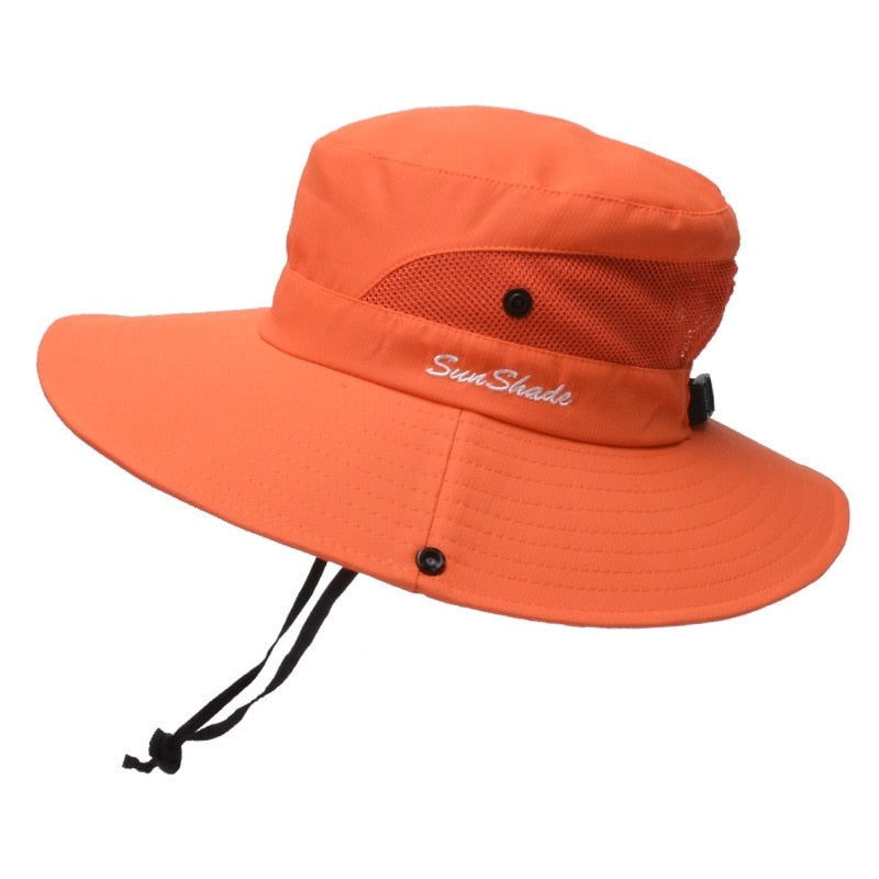 Chapeau anti-UV femme