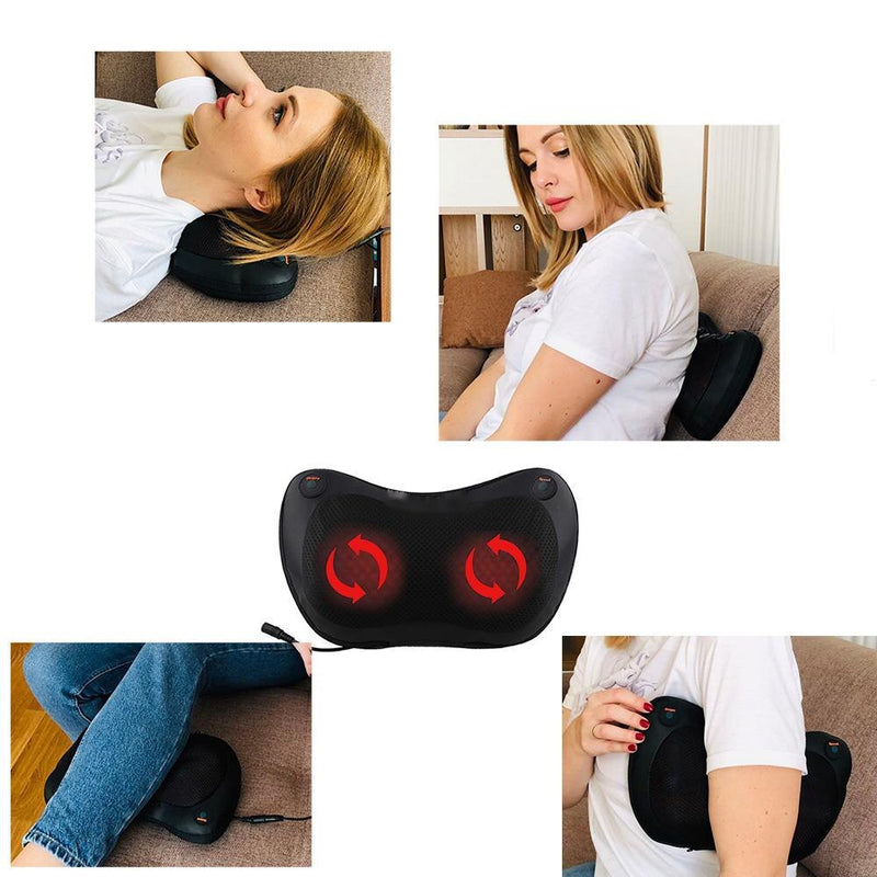 Oreiller masseur électrique Shiatsu