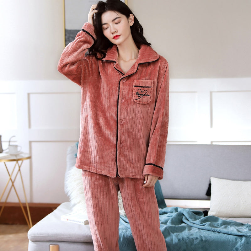 LILA - Pyjama en flanelle