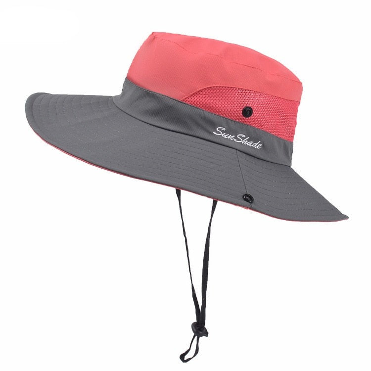 Chapeau anti-UV femme