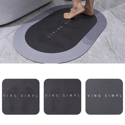 Tapis de bain absorbant