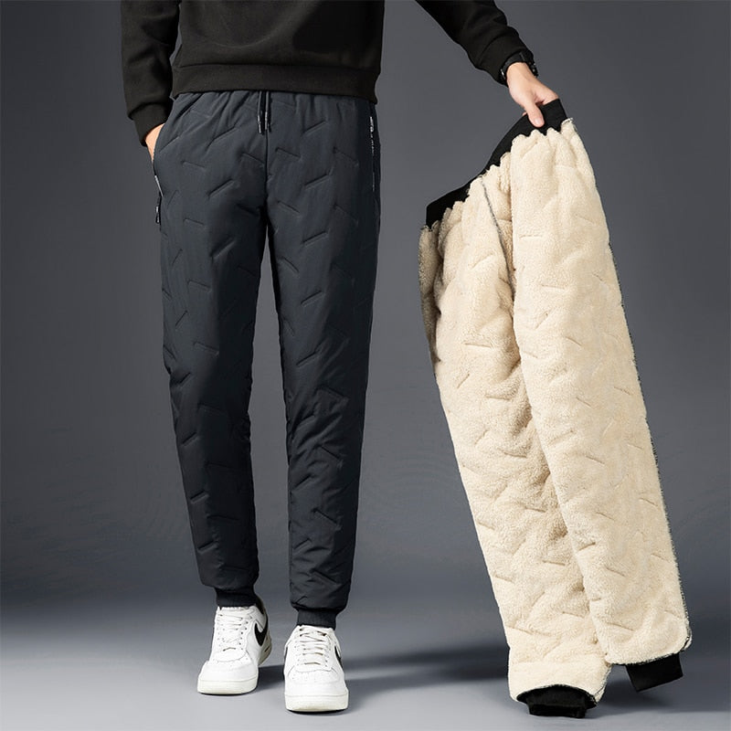 Pantalon rembourré et imperméable pour homme