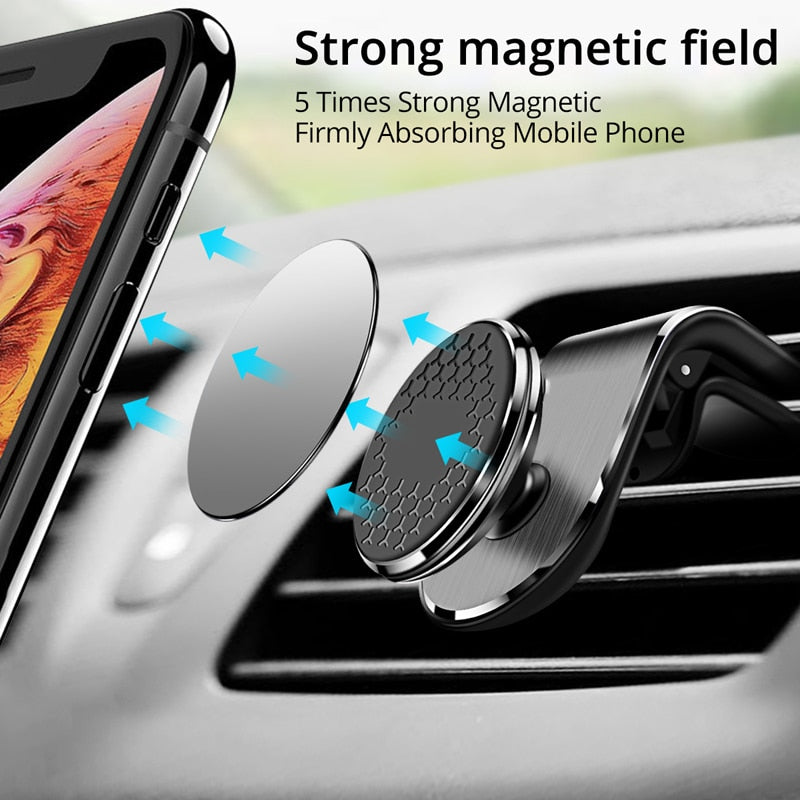 FixCar : Le support voiture magnétique 360° pour smartphone
