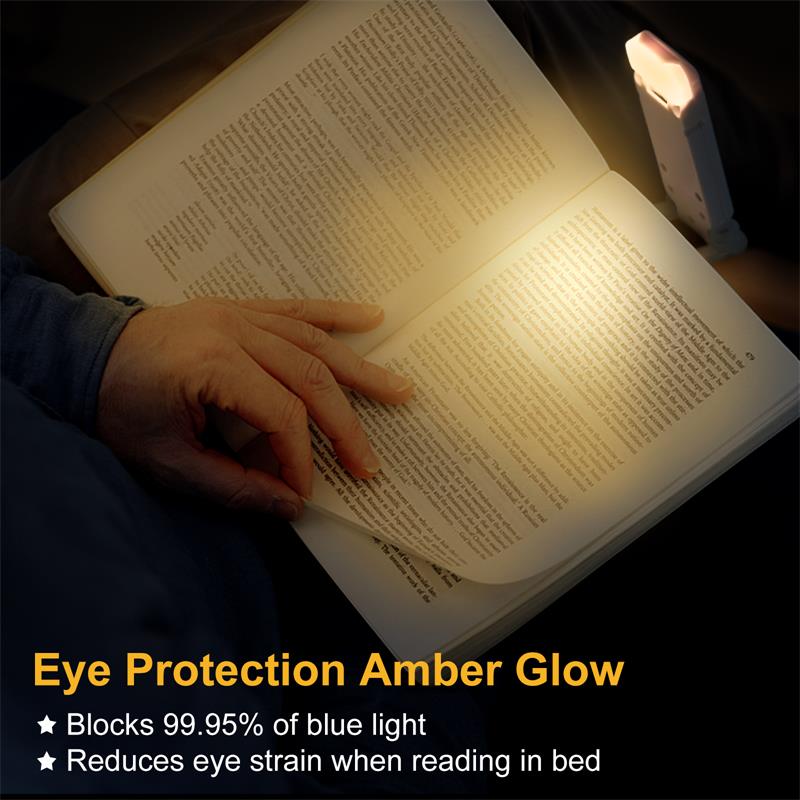 Mini lampe de lecture rechargeable - Marque page