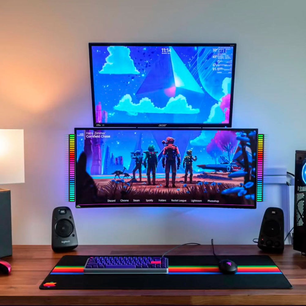 Lot 2 bandes lumineuses RGB