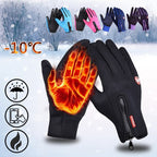 Paire de gants tactiles - antidérapante et imperméable