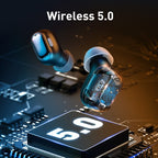 Écouteurs Bluetooth + boite de charge