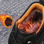 Chaussures chaudes sans lacets - anti dérapantes pour homme