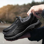 Chaussures chaudes sans lacets - anti dérapantes pour homme