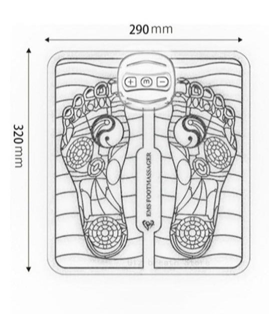 Masseur de pieds électrique EMS