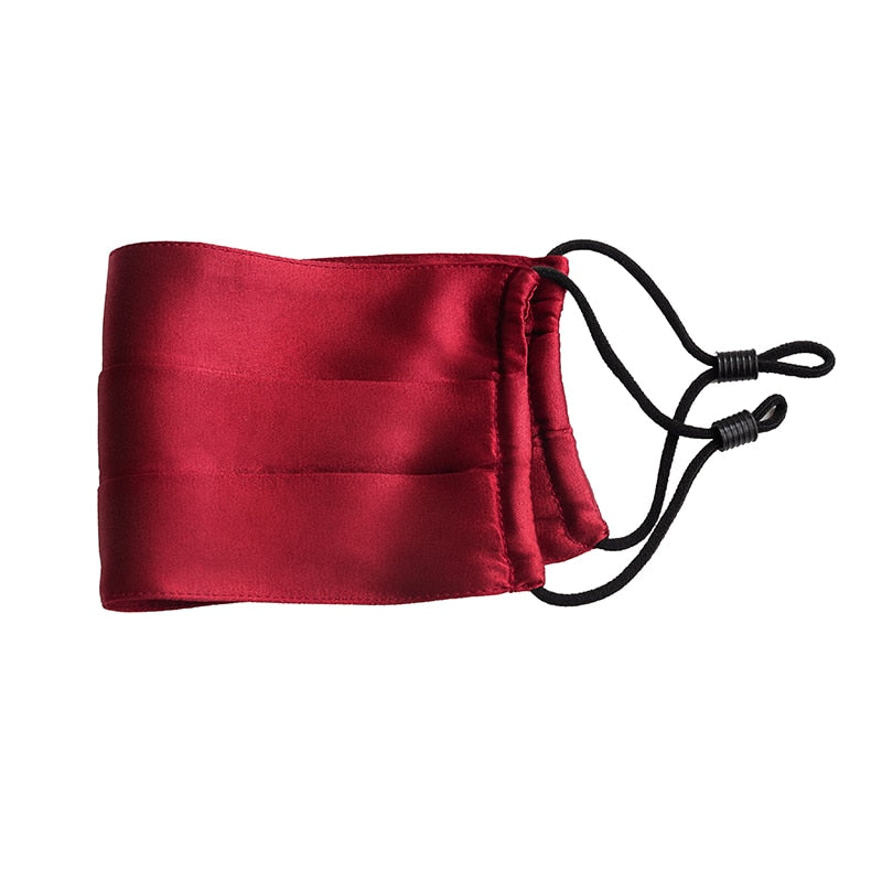 Masques en Soie Réutilisables et Ajustables : 1 acheté = 1 offert !