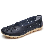 Ballerines En Cuir Confortables et Respirantes