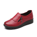 Mocassins à zip pour femme -  facile à enfiler