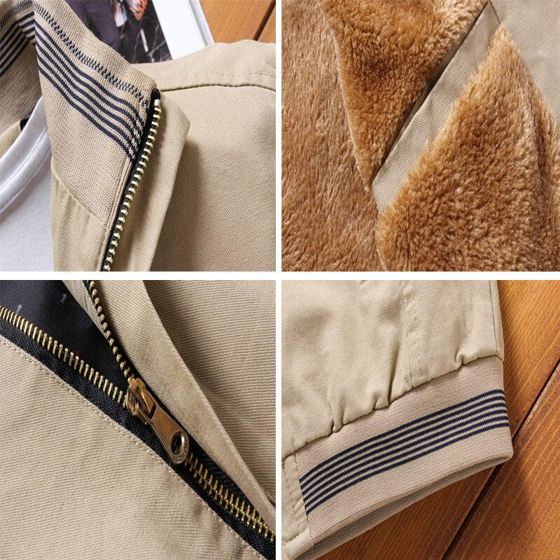 VALENTIN - Veste à intérieur fourrure