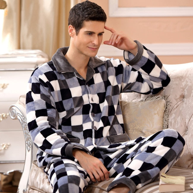 PATRICE - Pyjama à motifs pour homme
