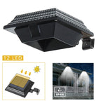 Lot de 2 lampes solaires LED pour gouttière