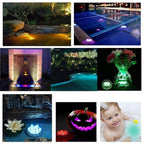 4x Lampe LED submersible