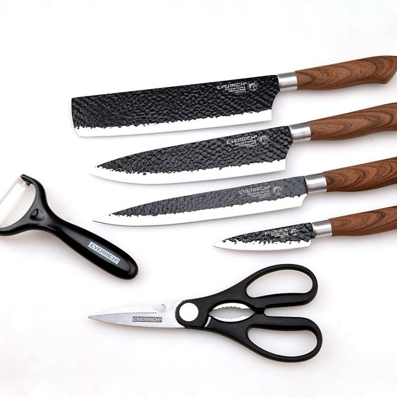 Set de Couteaux japonais <br>en acier inoxydable