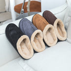 Smith - Pantoufles en daim ultra chaudes