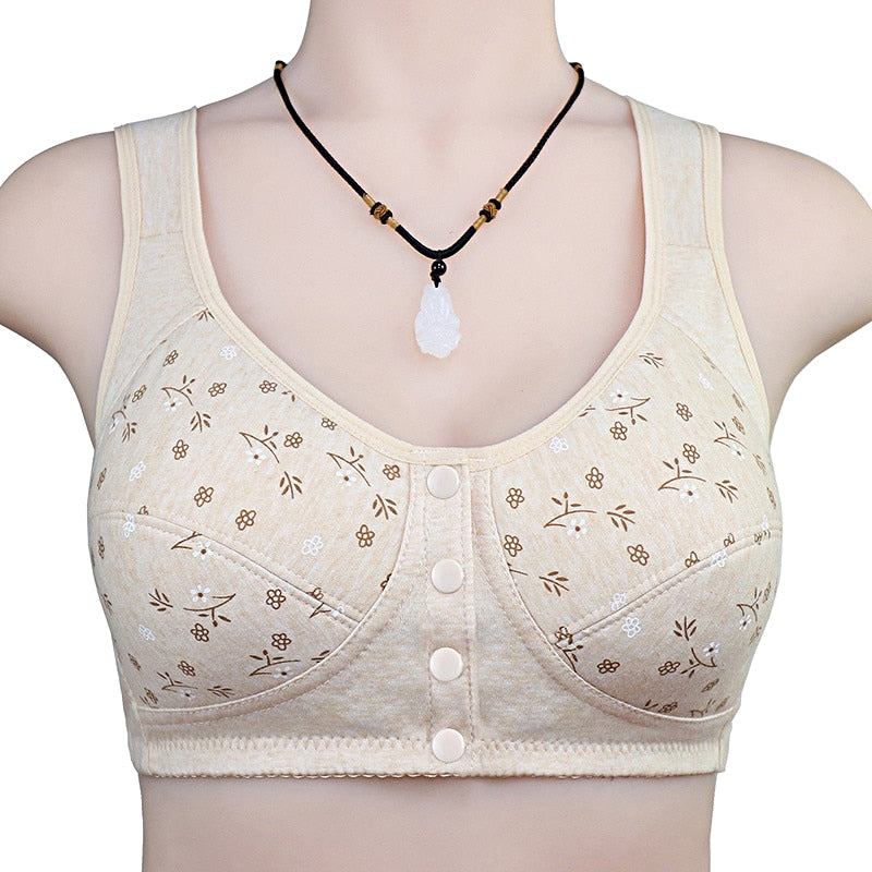 2X Soutien-Gorge Fleuris