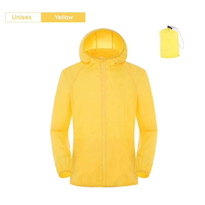 Coupe-vent imperméable léger unisexe