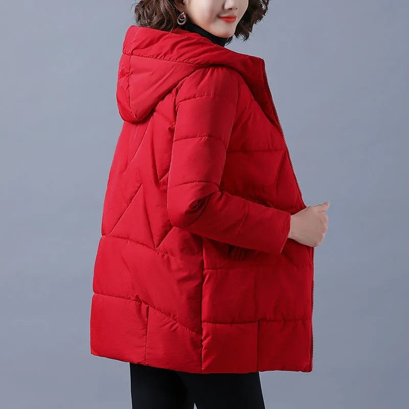 Fanny - Parka courte à capuche