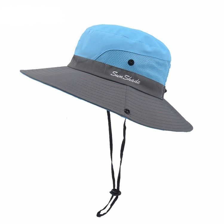Chapeau anti-UV femme