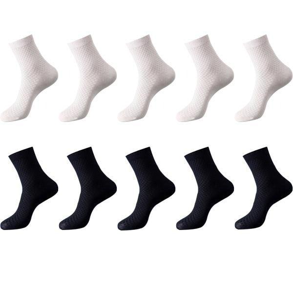 Chaussettes en  Fibre de Bambou - Lots de 10 Paires