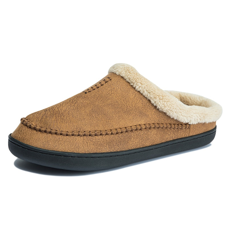 Smith - Pantoufles en daim ultra chaudes