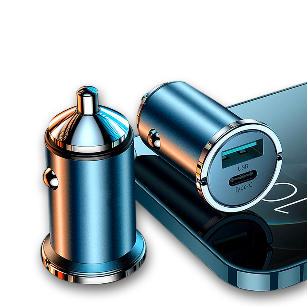 Mini chargeur rapide pour voiture 20W