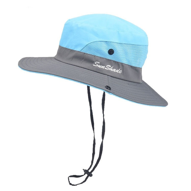 Chapeau anti-UV femme