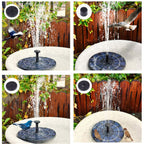 Fontaine solaire flottante