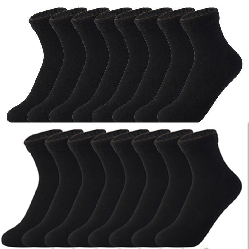 8x Paire de chaussettes thermiques