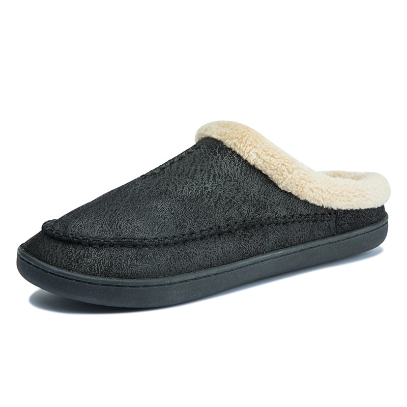 Smith - Pantoufles en daim ultra chaudes