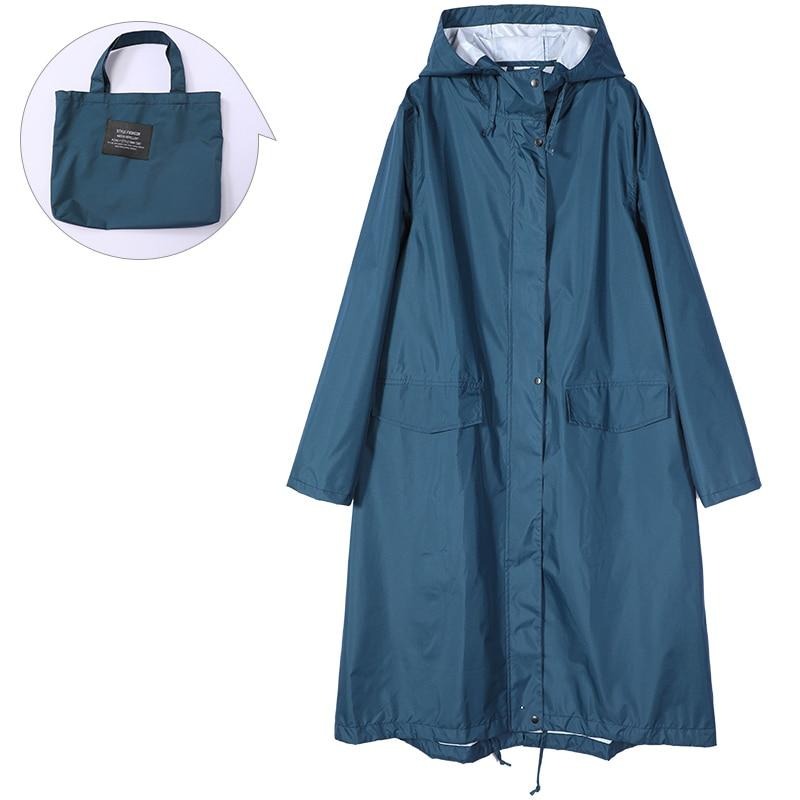Imperméable à capuche pour femme