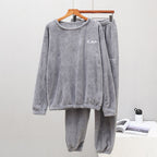 Ensemble pyjama femme chaud et confortable en flanelle