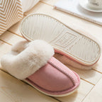 Alex - Chaussons en fausse fourrure