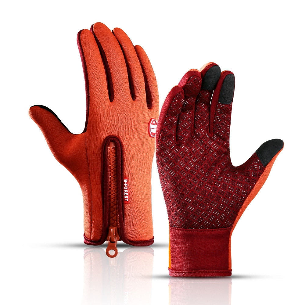 Paire de gants tactiles - antidérapante et imperméable