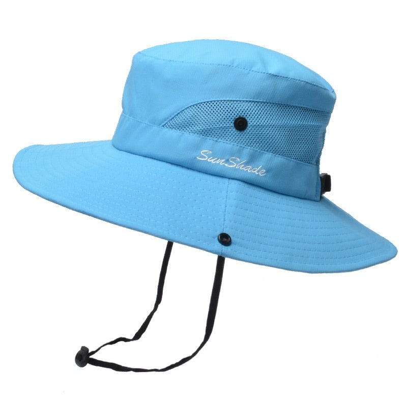 Chapeau anti-UV femme