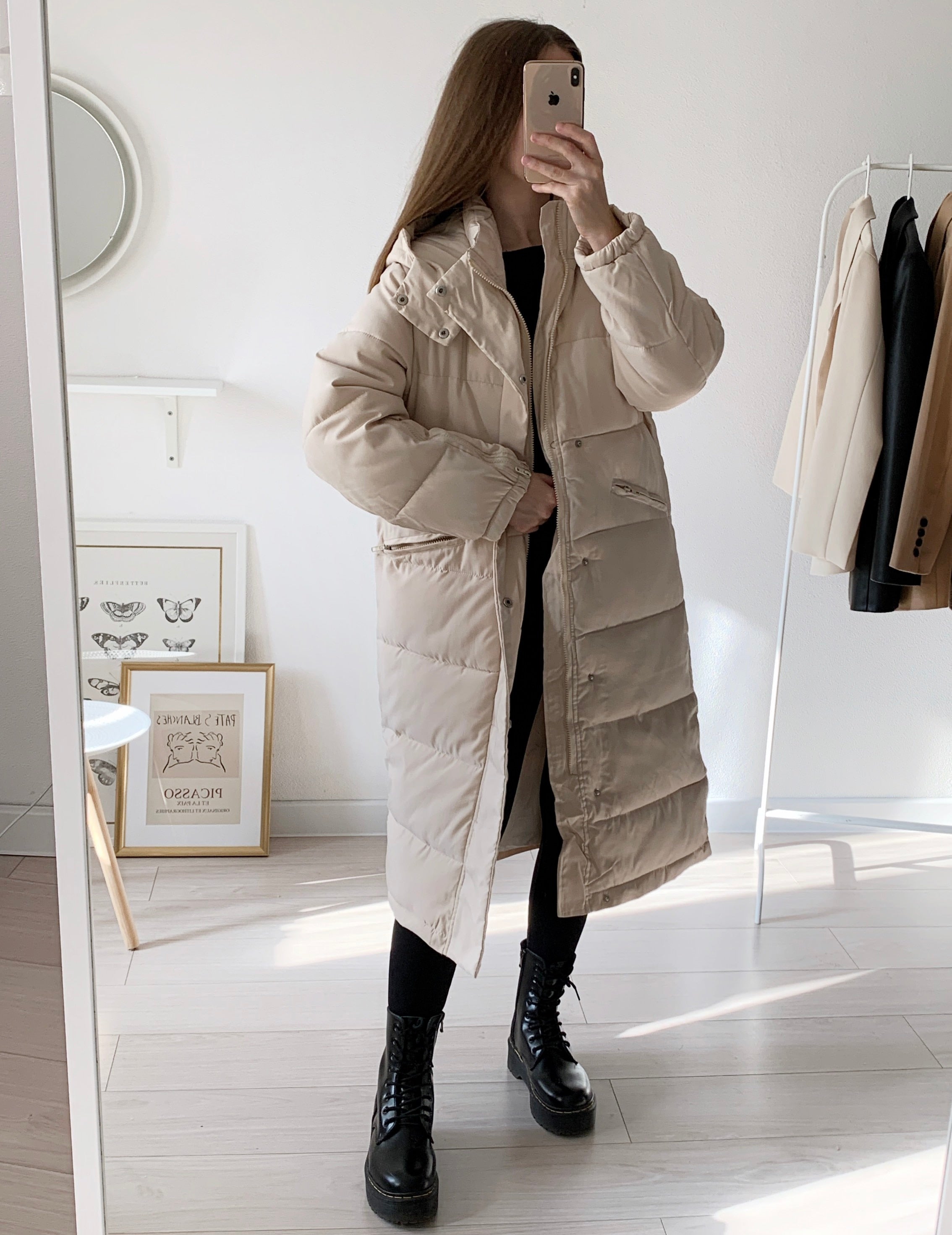 Frey - Veste longue matelassée pour femme