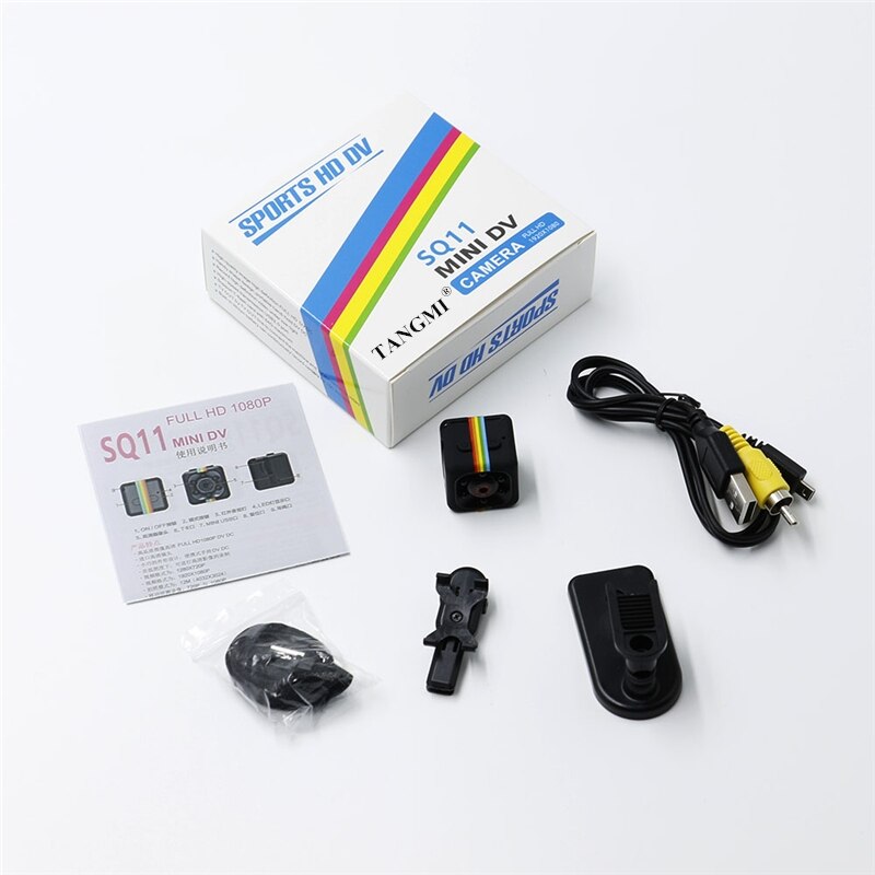 Mini caméra discrète + carte SD 16 Go