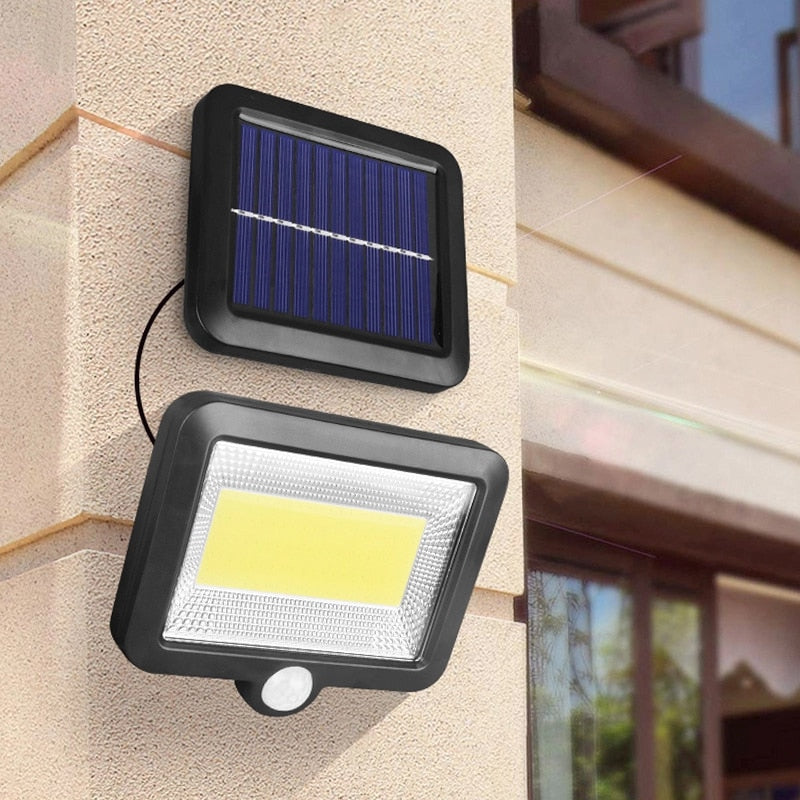 Lampe murale solaire étanche