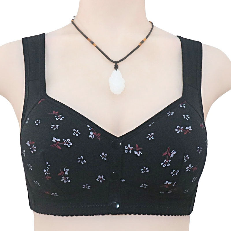 2X Soutien-Gorge Fleuris