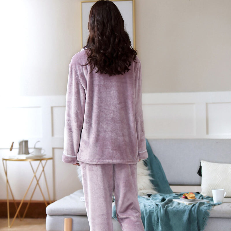 LILA - Pyjama en flanelle