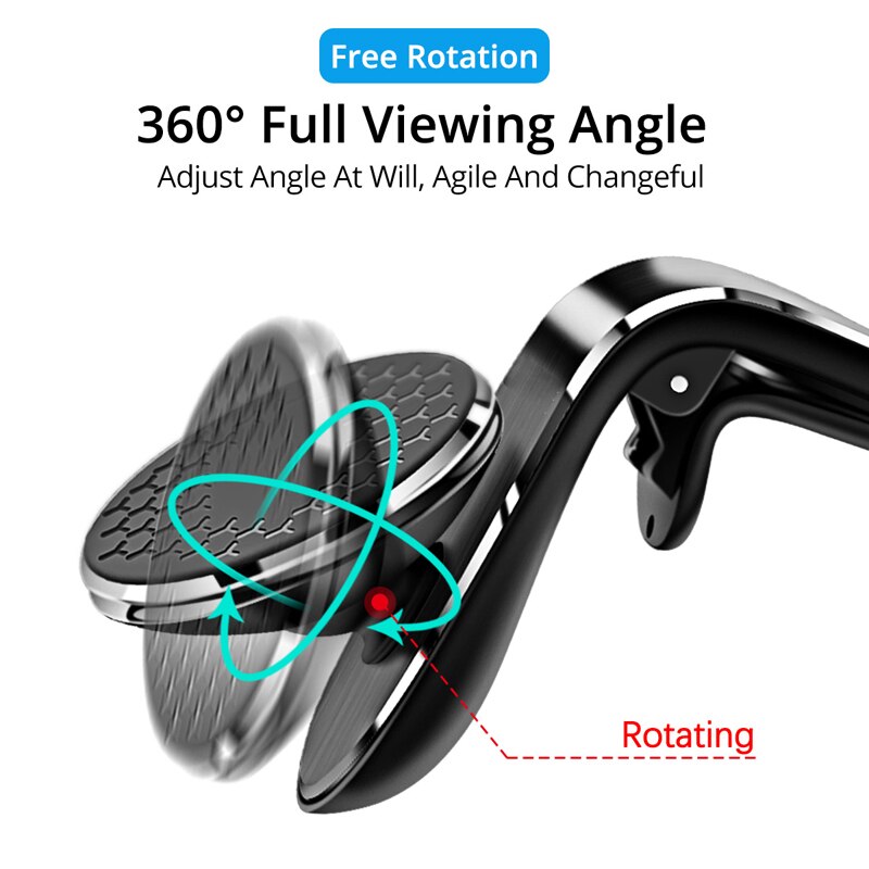 FixCar : Le support voiture magnétique 360° pour smartphone