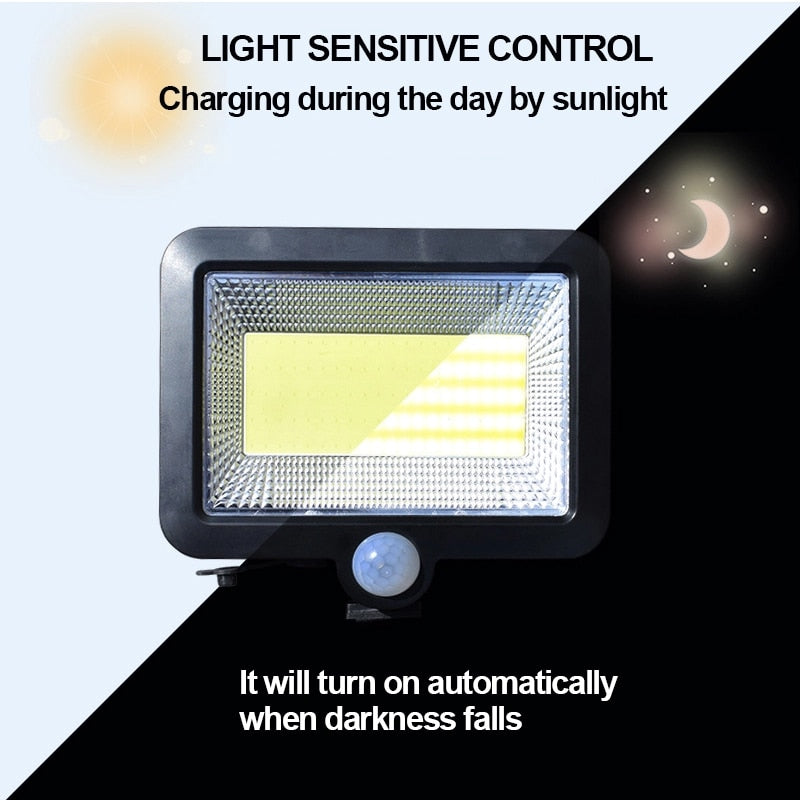 Lampe murale solaire étanche