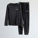 Ensemble pyjama femme chaud et confortable en flanelle