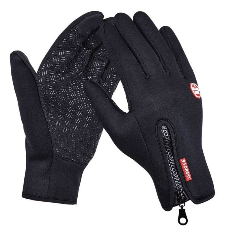Paire de gants tactiles - antidérapante et imperméable