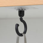 5x Crochets auto-adhésif rotation 360°