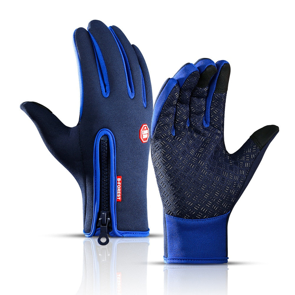 Paire de gants tactiles - antidérapante et imperméable